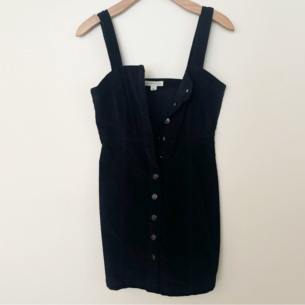 Aeropostale Womens Dress Corduroy Button‎ Front Stretchy Size Small